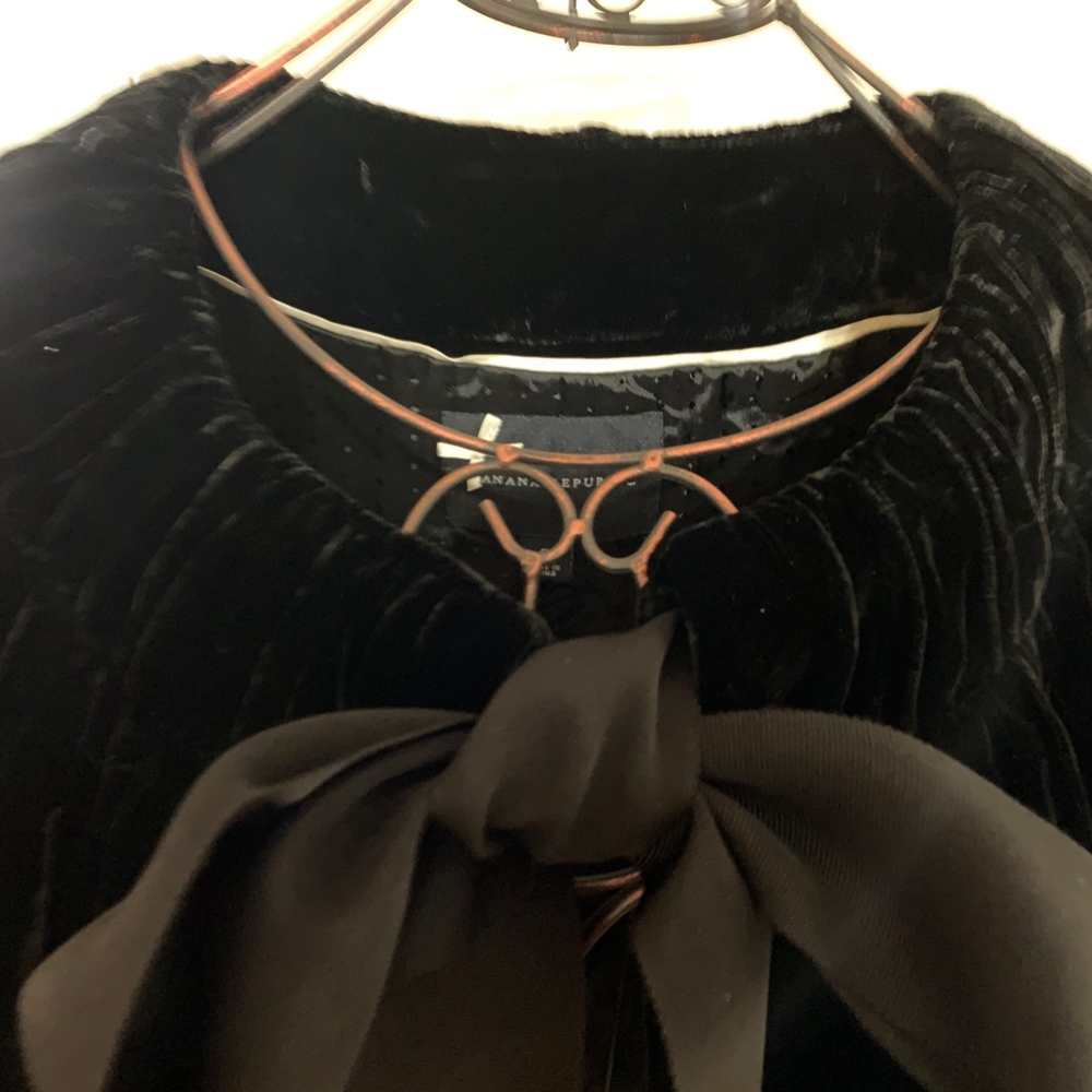 Black Velvet Jacket - Picture 4 of 5